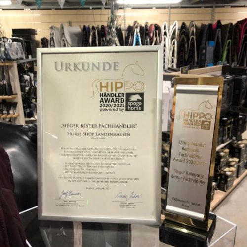 DANKE für den Hippo Händler Award „Bester Fachhändler“